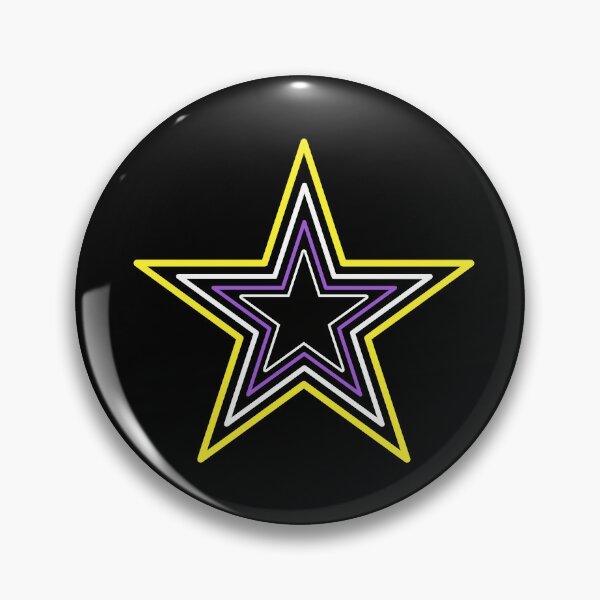 Item preview, Nonbinary Pride Stars designed and sold by Day10Machine.