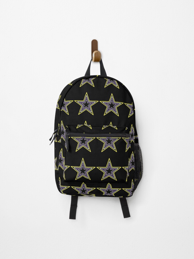 Thumbnail 1 of 3, Backpack, Nonbinary Pride Stars designed and sold by Day10Machine.