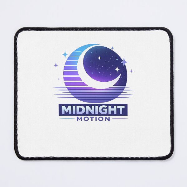 Item preview, Midnight Motion Retro Moon and Stars Minimalist 80s Vector T-Shirt Design designed and sold by Newthingzy.