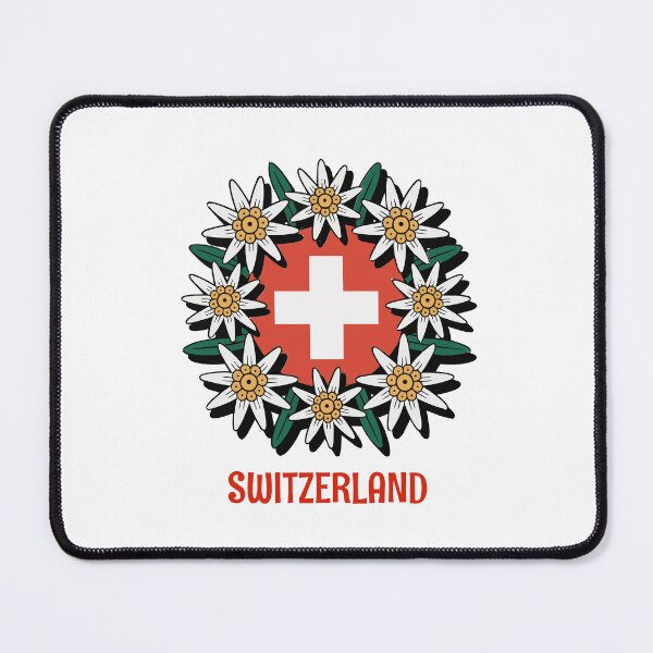 Item preview, Switzerland Edelweiss Swiss National Day designed and sold by AntiqueImages.
