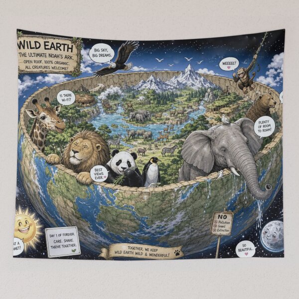 Item preview, Wild Planet Earth designed and sold by Talpha.