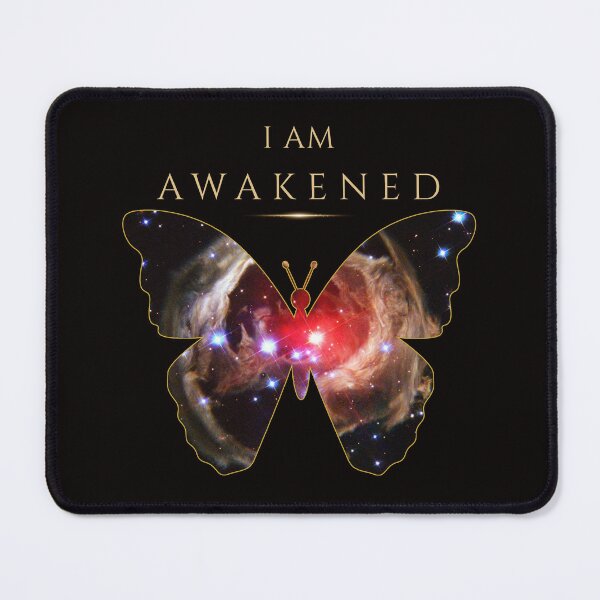 Item preview, I AM AWAKENED – Spiritual Awakening Butterfly | Identity in Christ Art designed and sold by KittenAndCo.