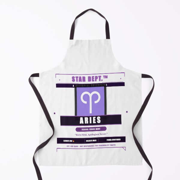Item preview, Aries Zodiac Star Dept Funny Astrology Vintage Bold Design designed and sold by Mega-Shopping.