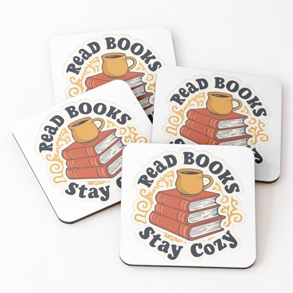 Item preview, Retro Boho Books Coffee Stay Cozy  designed and sold by Coffread.