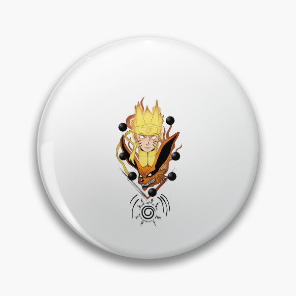 Item preview, The Nine Tails Vanguard - Swirling Sealing Crest designed and sold by Mrdonut-ARt.