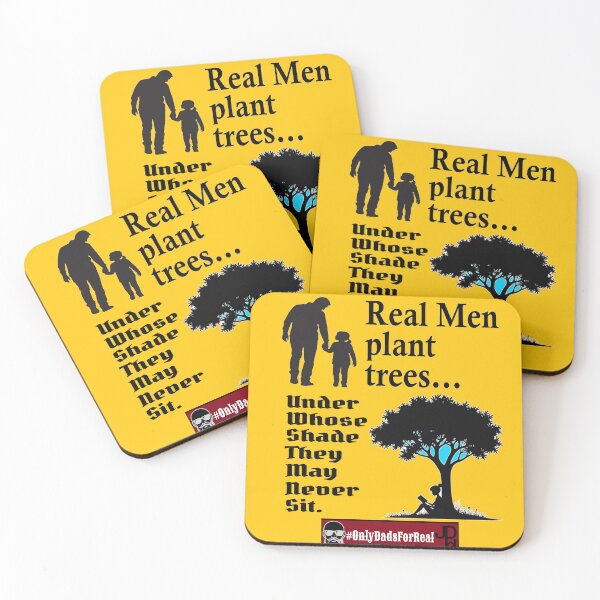 Item preview, Real Men Plant Trees (Gold) *More Colors Available in Collection designed and sold by OnlyDadsForReal.