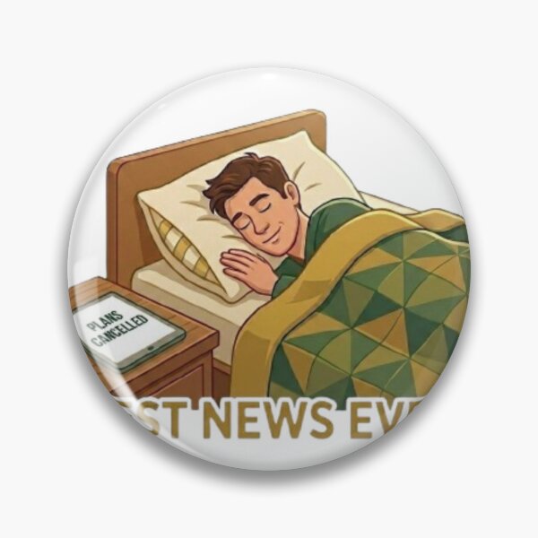Item preview, Plans Cancelled Best News Ever Funny Introvert designed and sold by Northern Glow Art.