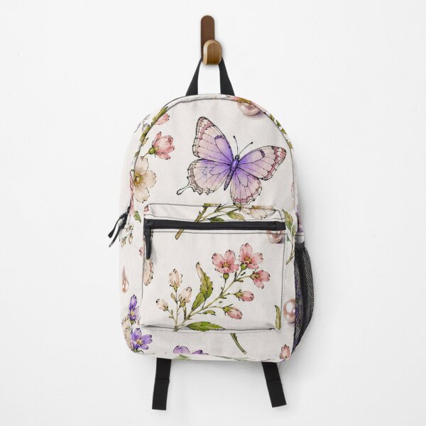 Item preview, Flowers & Butterflies & Pearls, Oh My! designed and sold by fairycoffins.