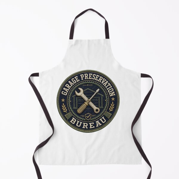 Item preview, Garage Preservation Bureau Badge designed and sold by The Silly goose country club.