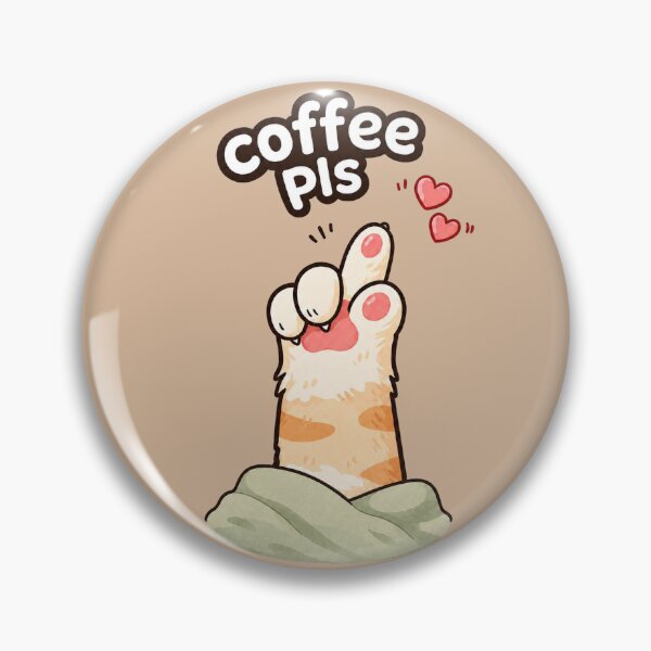 Item preview, Coffee Pls Cat Paw designed and sold by StillWildink.
