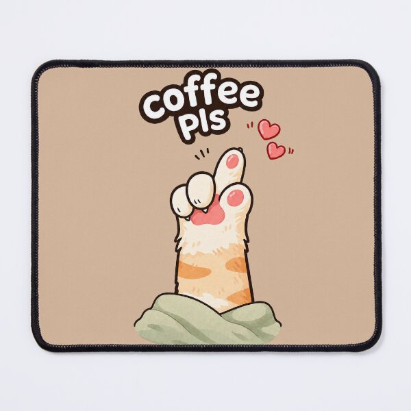 Item preview, Coffee Pls Cat Paw designed and sold by StillWildink.