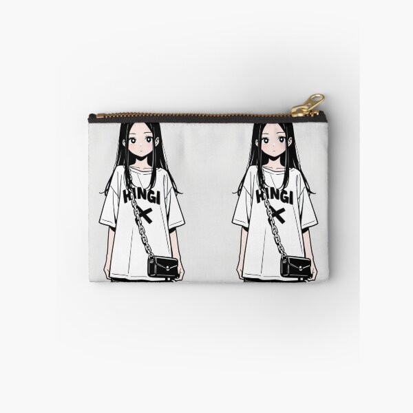 Item preview, Fashion - Man in Black Top Cargo Pants Chain Wallet Streetwear Anime Variant 8 designed and sold by AnimeShin.