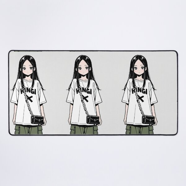 Item preview, Fashion - Man in Black Top Cargo Pants Chain Wallet Streetwear Anime Variant 8 designed and sold by AnimeShin.