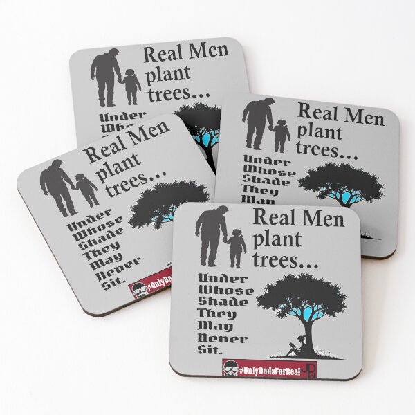 Item preview, Real Men Plant Trees (Gray) *More Colors Available in Collection designed and sold by OnlyDadsForReal.