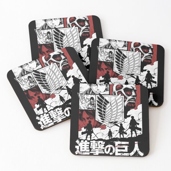 Item preview, Attack on Titan Anime Manga Graphic Tee designed and sold by Senpaiwaves.