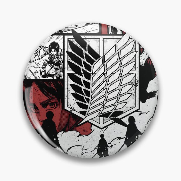 Item preview, Attack on Titan Anime Manga Graphic Tee designed and sold by Senpaiwaves.