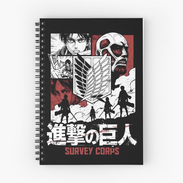 Item preview, Attack on Titan Anime Manga Graphic Tee designed and sold by Senpaiwaves.