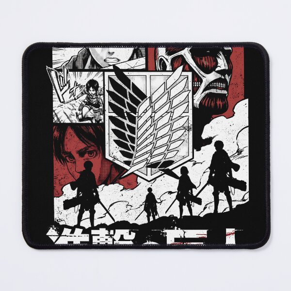 Item preview, Attack on Titan Anime Manga Graphic Tee designed and sold by Senpaiwaves.