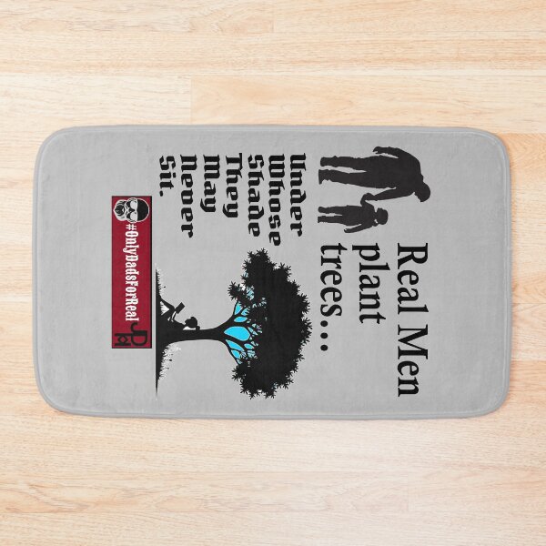 Item preview, Real Men Plant Trees (Gray) *More Colors Available in Collection designed and sold by OnlyDadsForReal.