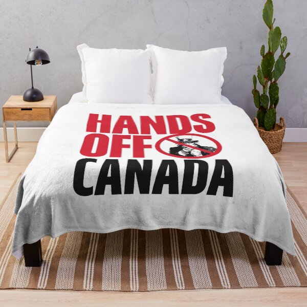 Item preview, Hands Off Canada – Bold Protest & Arctic Solidarity Graphic designed and sold by just-quotes.