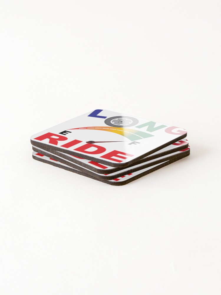 Thumbnail 4 of 5, Coasters (Set of 4), ENJOY LONG RIDE designed and sold by CAMESETA.