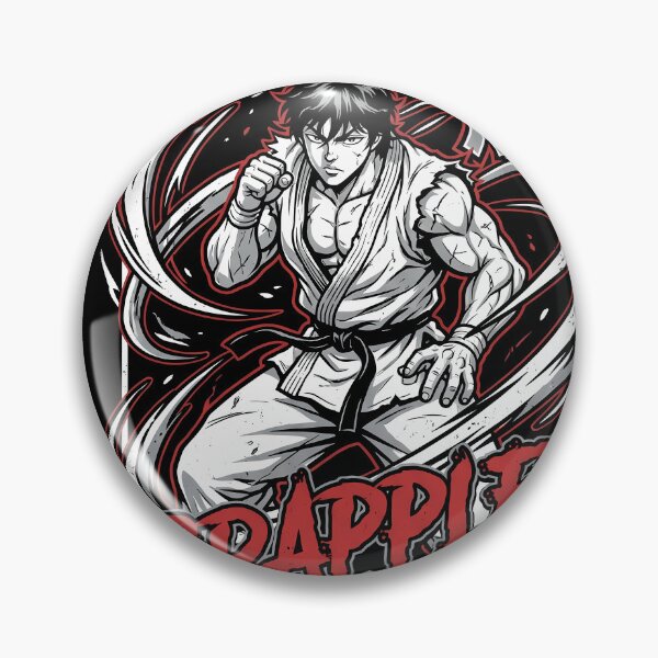 Item preview, Baki Anime Manga Graphic Tee designed and sold by Senpaiwaves.