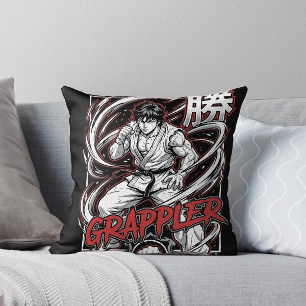 Artikelvorschau, Baki Anime Manga Grafik-T-Shirt entworfen und verkauft von Senpaiwaves.