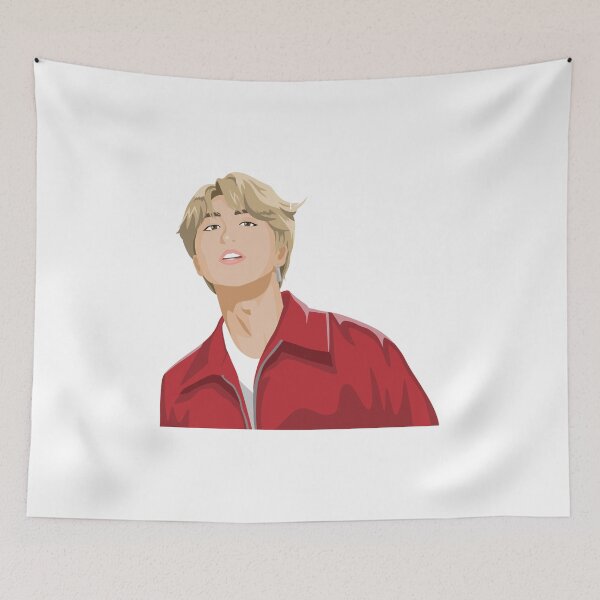 Item preview, Aesthetic Blonde Boy Minimal Vector Portrait Graphic  designed and sold by suhshops.