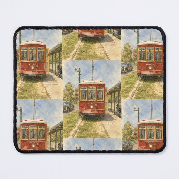 Item preview, Watercolor streetcar designed and sold by carrinajh.
