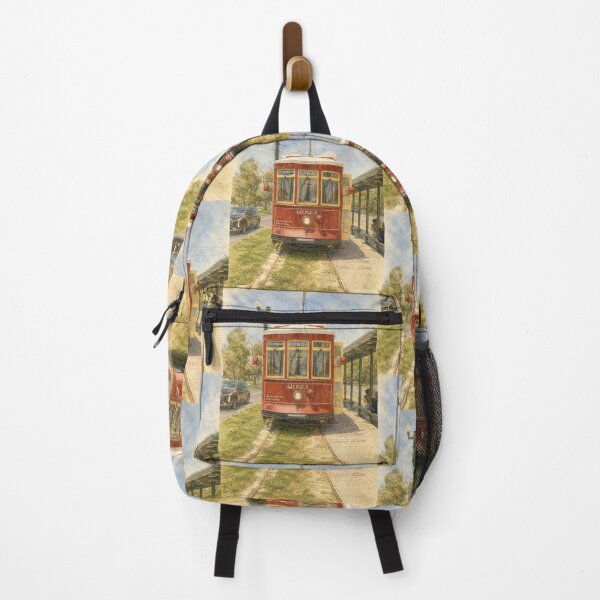 Item preview, Watercolor streetcar designed and sold by carrinajh.