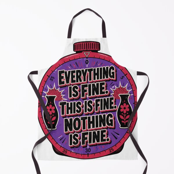Item preview, The Everything is Fine Mood Timer designed and sold by Squiggle Happy.