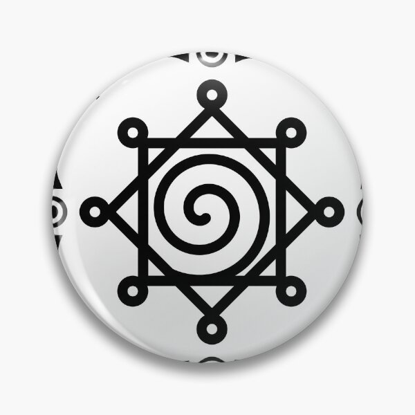 Item preview, Geometric Abstract Symmetrical Line Art Symbol designed and sold by Longsilp.