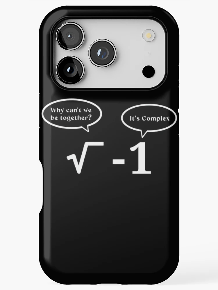 Thumbnail 1 of 4, iPhone Case, It's Complex- Math Problem designed and sold by Roysdisturbia.