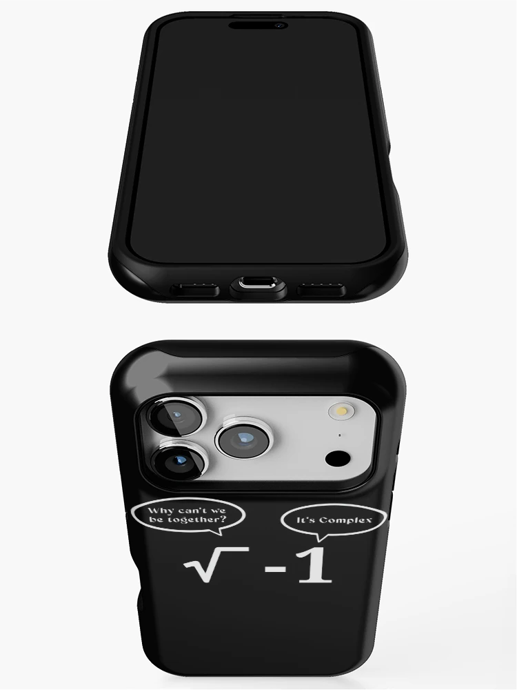 Thumbnail 3 of 4, iPhone Case, It's Complex- Math Problem designed and sold by Roysdisturbia.