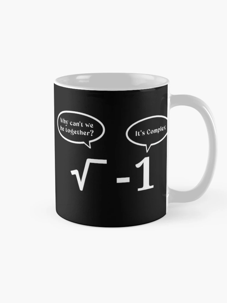 Thumbnail 3 of 6, Coffee Mug, It's Complex- Math Problem designed and sold by Roysdisturbia.