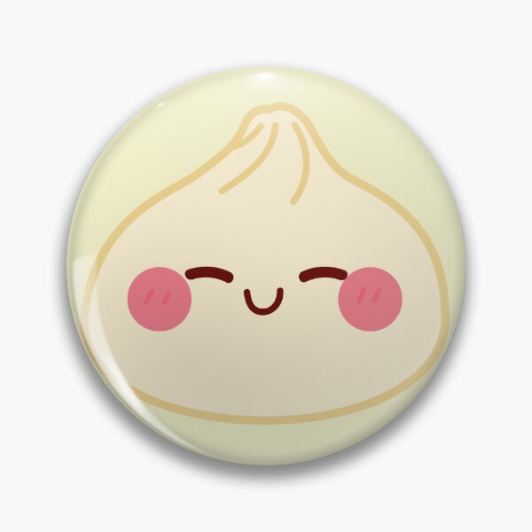 Item preview, Light yellow squishy Dumpling – Cute Kawaii Food Character Design designed and sold by EmeraldeaArt.