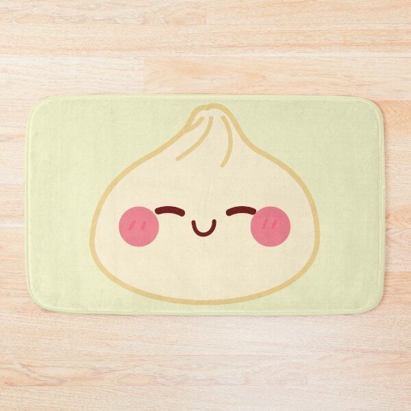 Item preview, Light yellow squishy Dumpling – Cute Kawaii Food Character Design designed and sold by EmeraldeaArt.