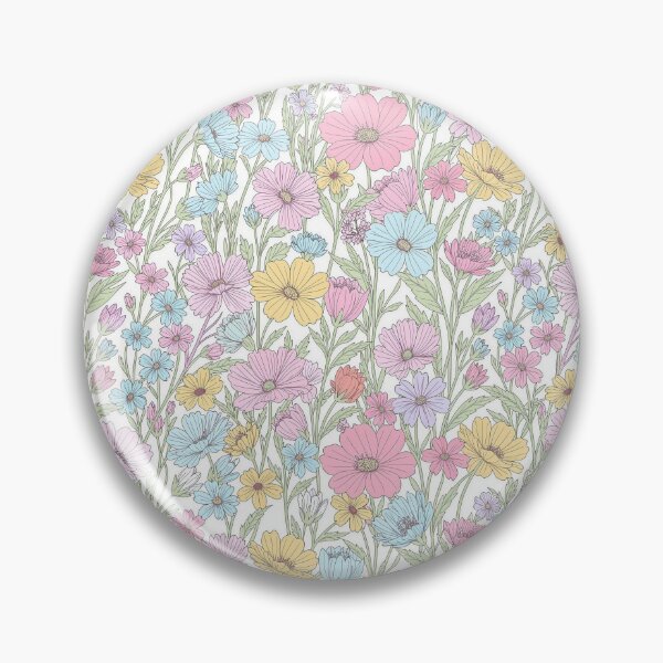 Item preview, Vintage Wildflower Pattern Cottagecore Pastel Floral designed and sold by NuvoraNest.