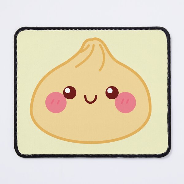 Item preview, Darker yellow squishy Dumpling – Cute Kawaii Food Character Design designed and sold by EmeraldeaArt.
