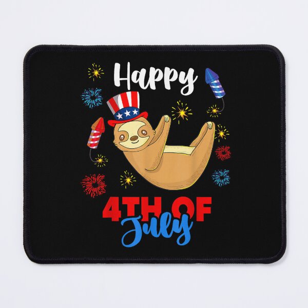 Item preview, patriotic american flag sloth happy 4th of july usa  designed and sold by CAnastazyshop.