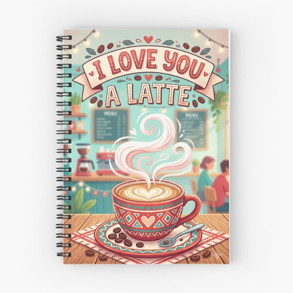 Item preview, I Love you a Latte designed and sold by JLClassics.