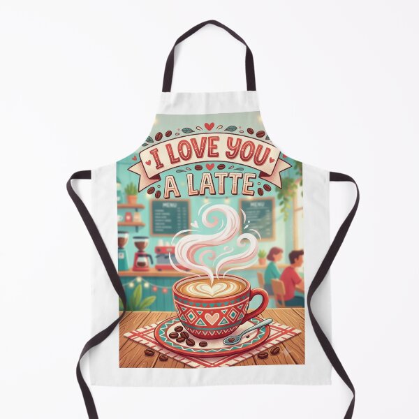 Item preview, I Love you a Latte designed and sold by JLClassics.