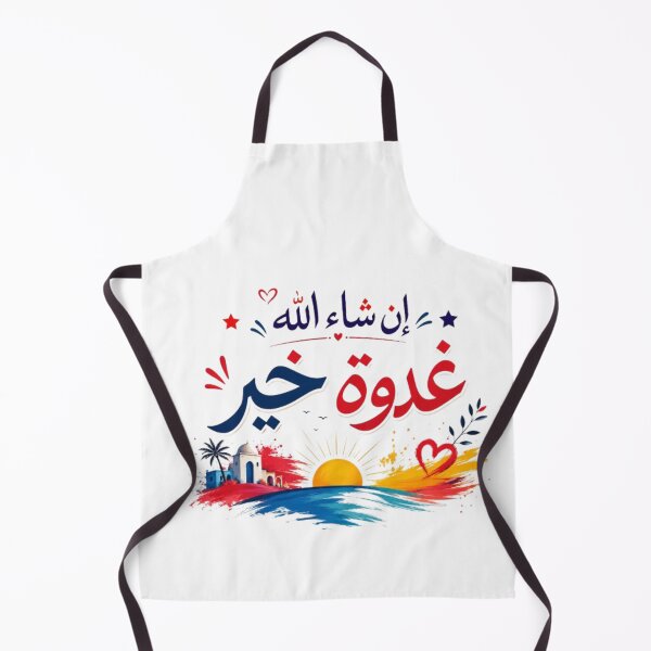 Item preview, Inshallah Ghodwa Khir – Tunisian Arabic Inspirational Art designed and sold by Salma.Store.