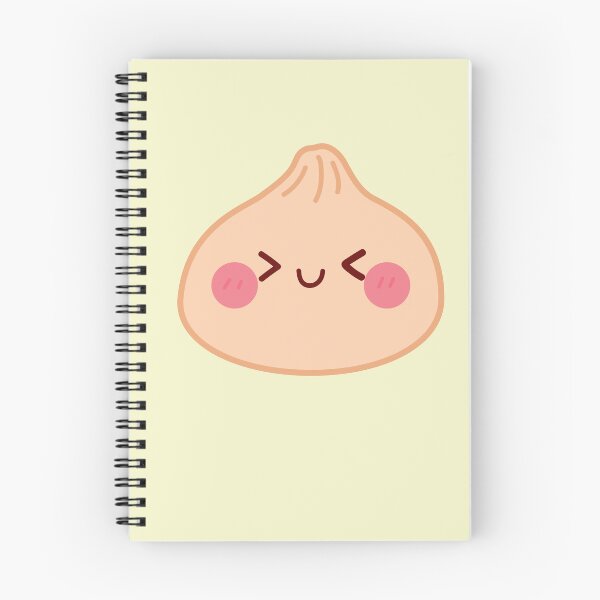 Item preview, Orange yellow squishy Dumpling – Cute Kawaii Food Character Design designed and sold by EmeraldeaArt.