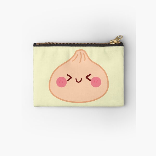 Item preview, Orange yellow squishy Dumpling – Cute Kawaii Food Character Design designed and sold by EmeraldeaArt.