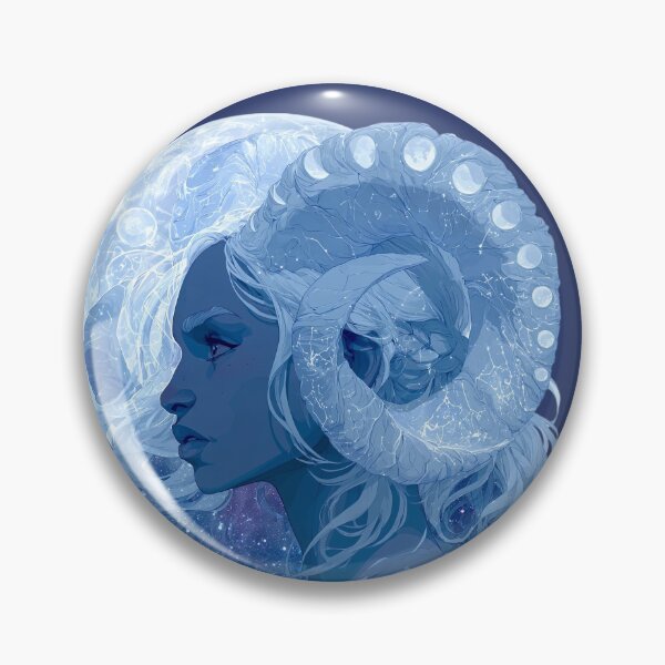 Item preview, Celestial Moon Goddess Profile designed and sold by MythicMood.
