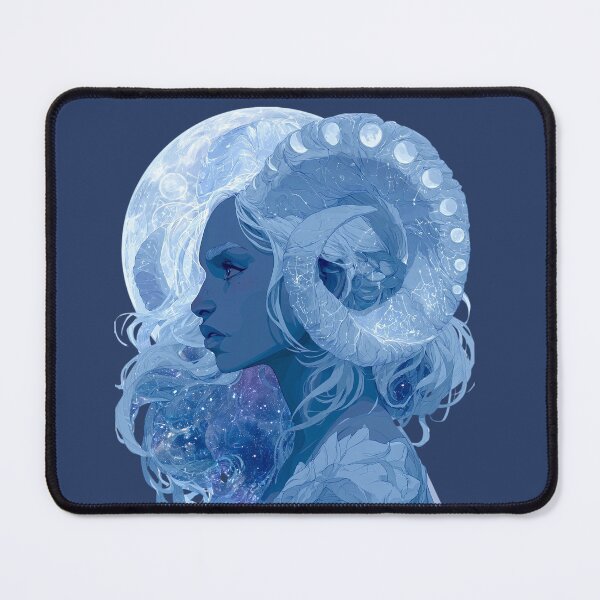 Item preview, Celestial Moon Goddess Profile designed and sold by MythicMood.
