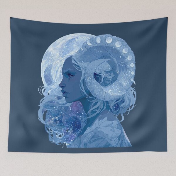 Item preview, Celestial Moon Goddess Profile designed and sold by MythicMood.