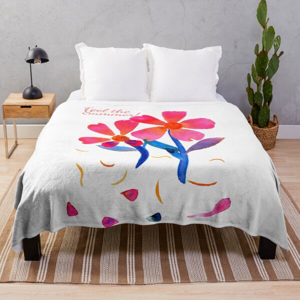 Item preview, Feel the Summer! Expressive Floral Art T-shirt designed and sold by altastudio.