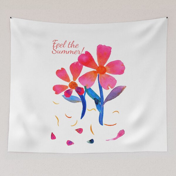Item preview,  Feel the Summer!  Expressive Floral Art T-shirt  designed and sold by altastudio.